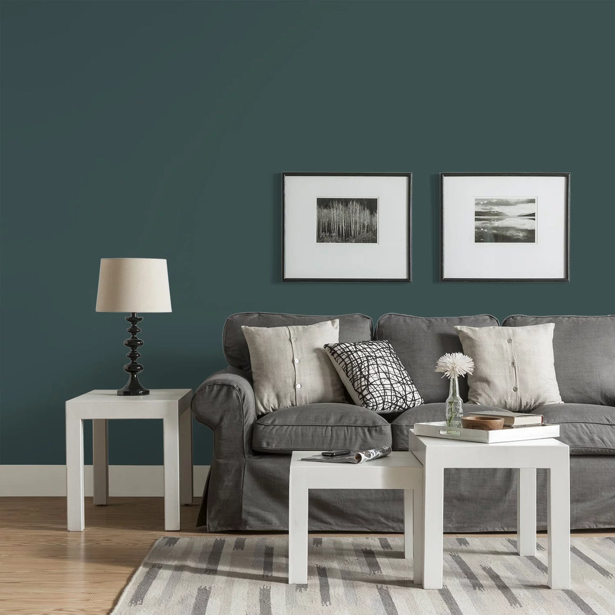 Interior Paint Green Eggshell 1 Gallon C825107