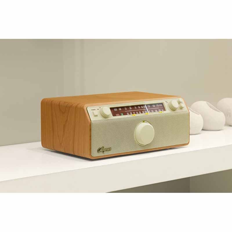 Analog Wooden Cabinet Receiver S646594