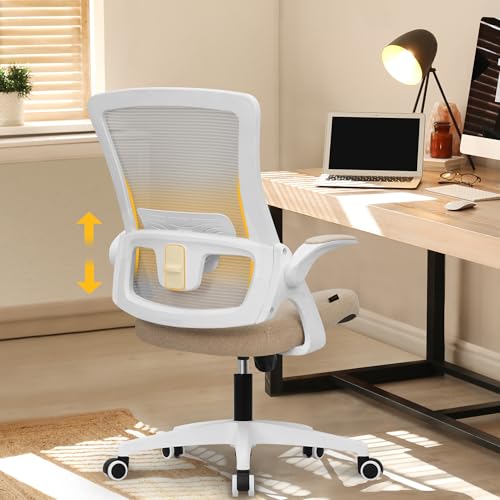 Beige High Back Mesh Office Chair X275