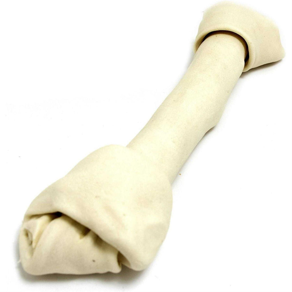 Beef Hide Knotted Bone Dog Chews N753810