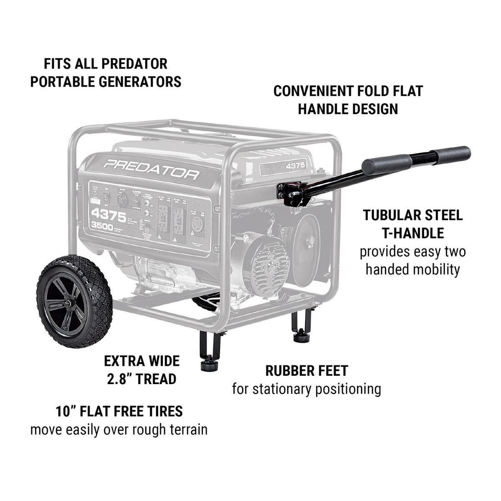 10 in. Heavy Duty Generator Wheel Kit C80970