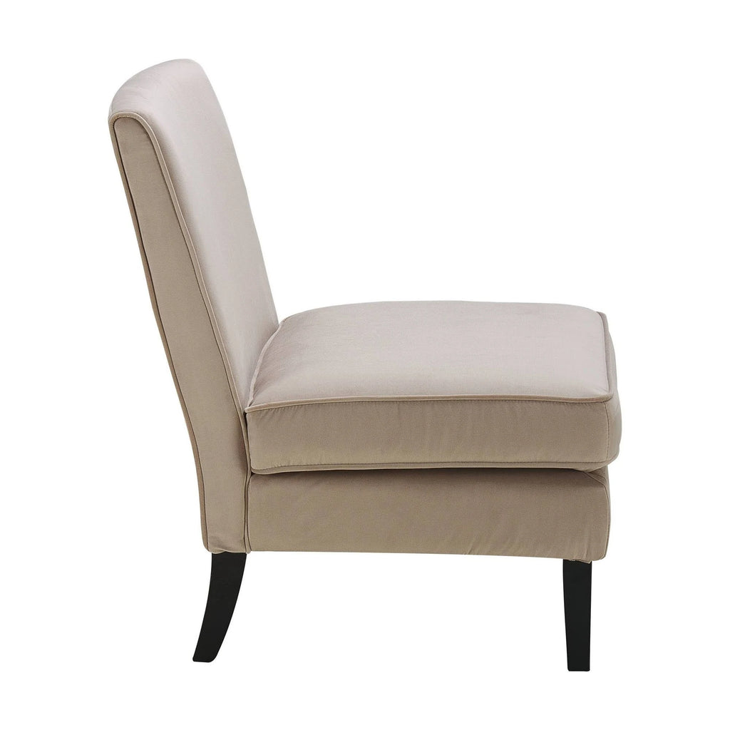 Taupe Olivia Chair and Ottoman B663078