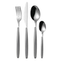 24 Pieces Cutlery Set Grey S11789