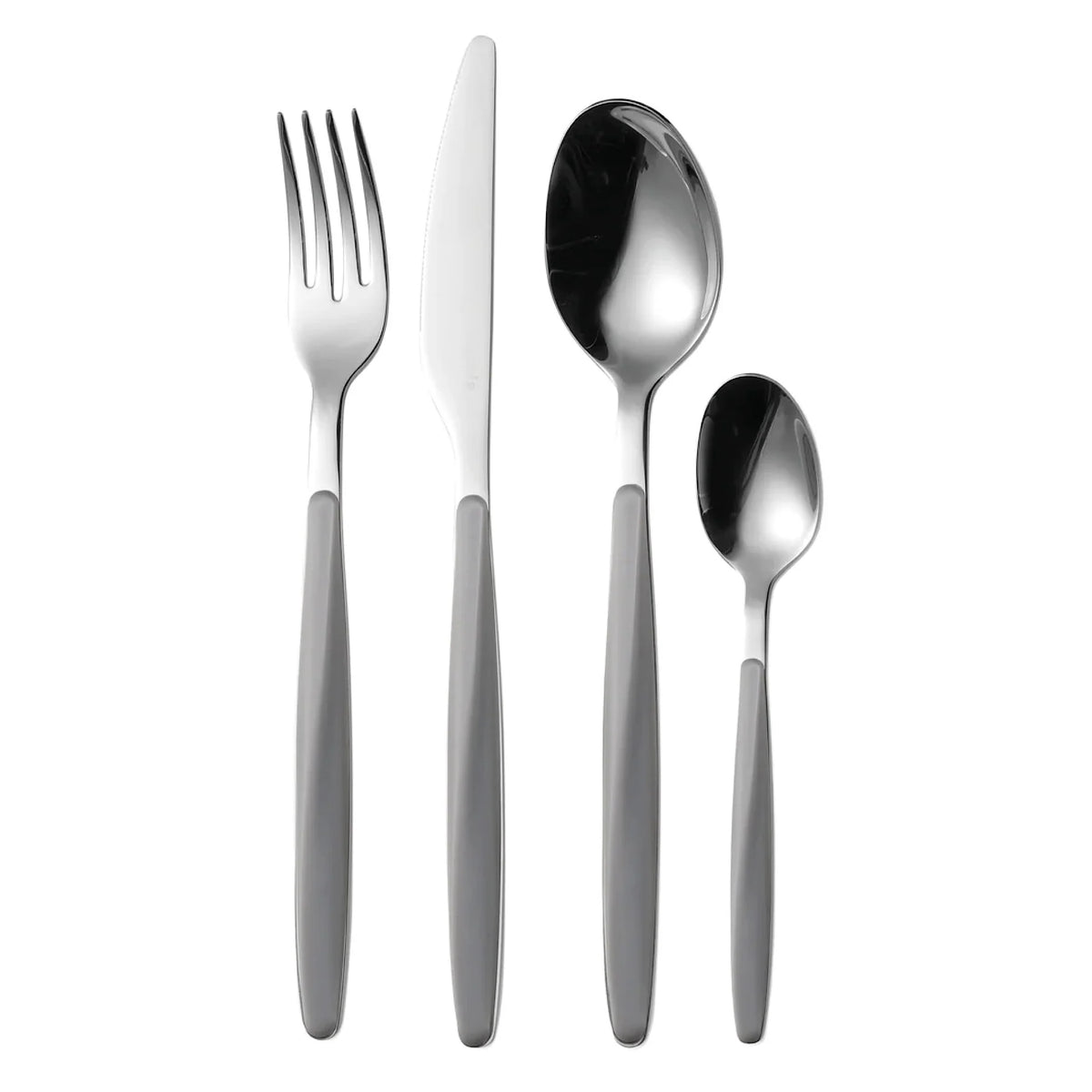 24 Pieces Cutlery Set Grey S11789