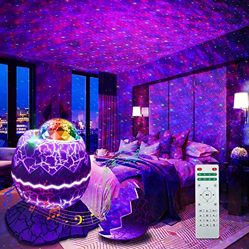 Star Projector with Bluetooth Speaker and White Noise Y1906