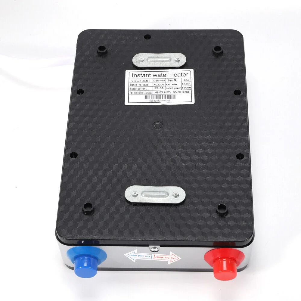 Black Compact Instant Hot Water Heater M1448