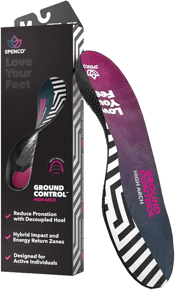 High Arch Shoe Insoles D586