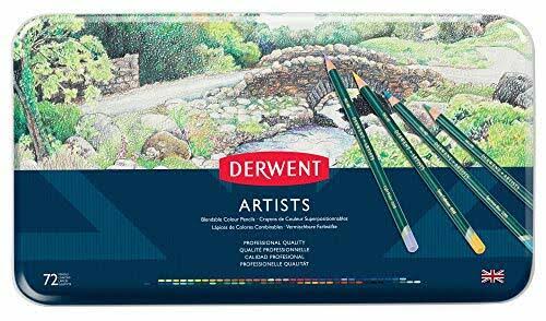72 Count Artists Colored Pencils in Metal Tin P99063