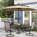 10ft 3 Tier Auto-Tilt Double Vented Patio Umbrella L65500