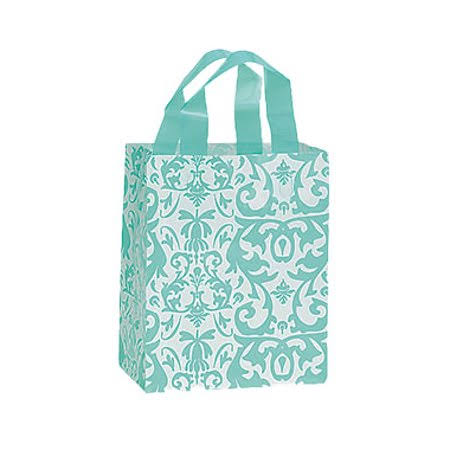 Frosted Plastic Shopping Bags Case of 100 O672272