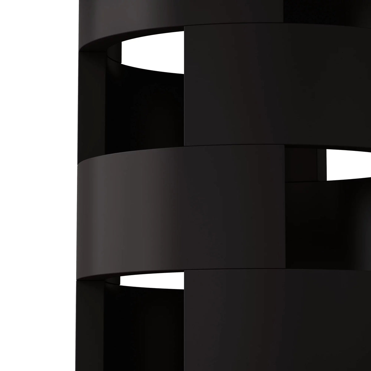 42.12" Round Dining Table with Printed Black Marble Top S3165