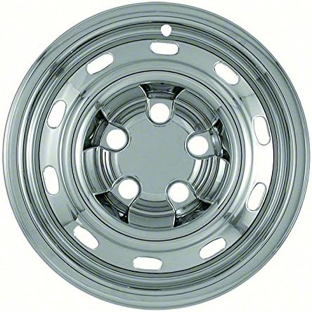 Set of 4 Chrome 17 Hub Cap Wheel Skins U88421