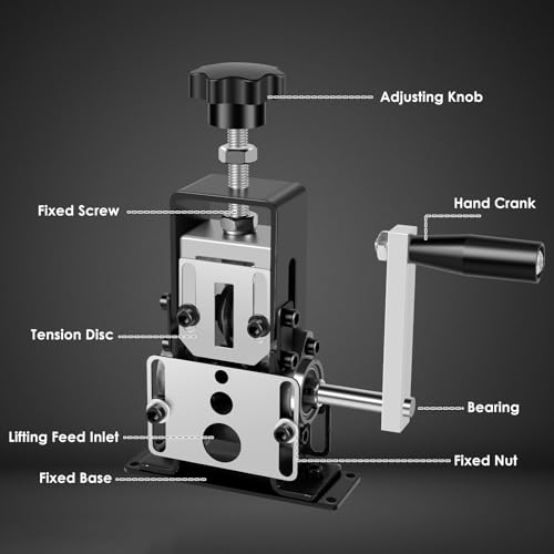 Manual Wire Stripper Machine, 0.06''-0.98'' Scrap Copper Wire Stripping Machine Z990174