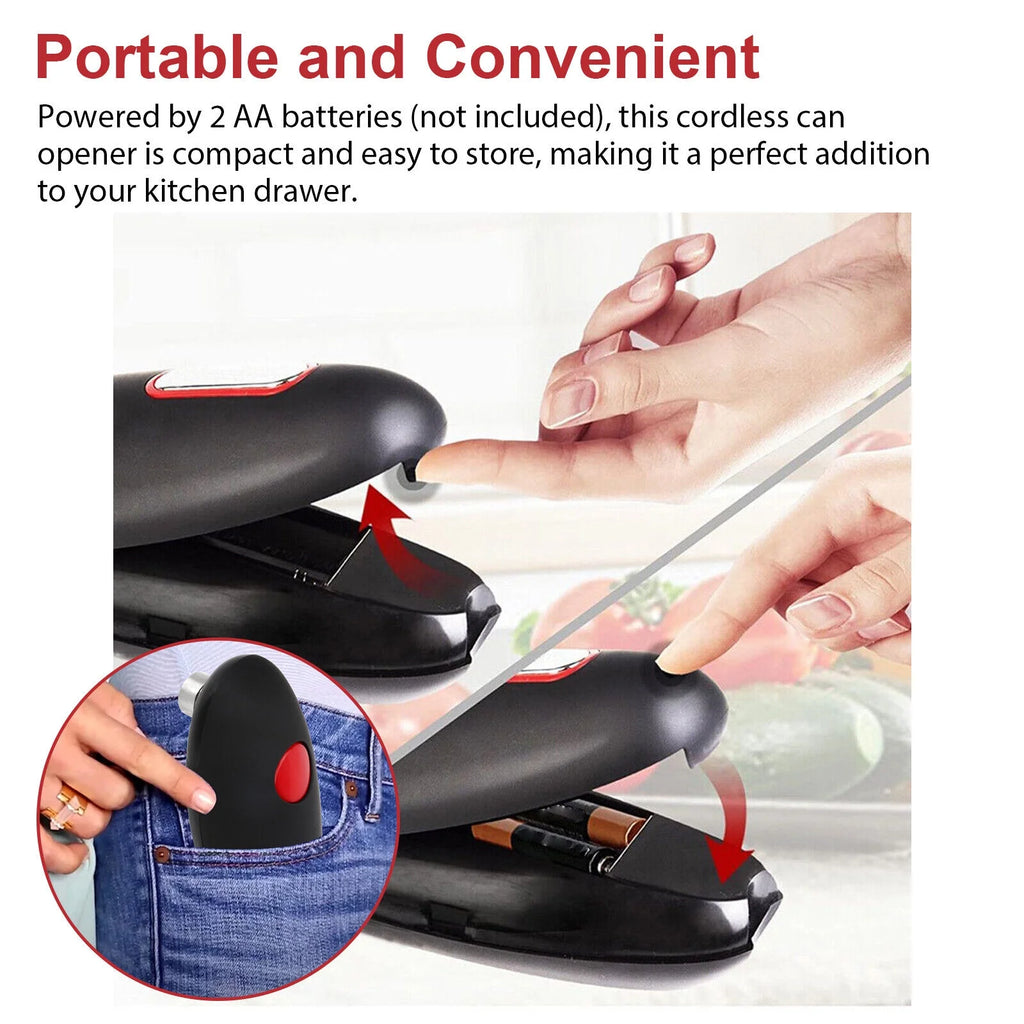 Automatic Electric Can Opener Stainless Steel V6054