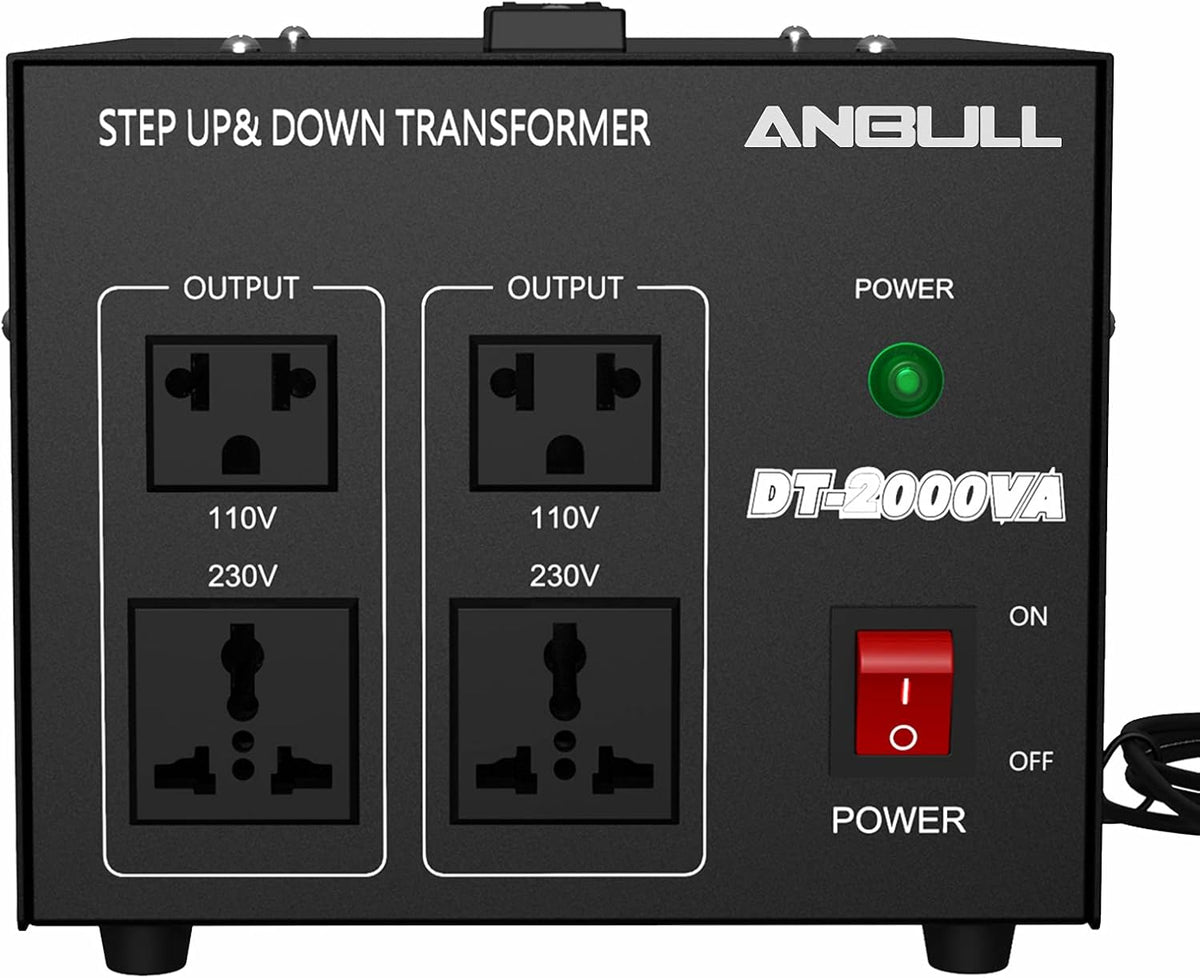 Voltage Converter 500 Watt Step Up & Down Transformer Pack of 2 Y3686