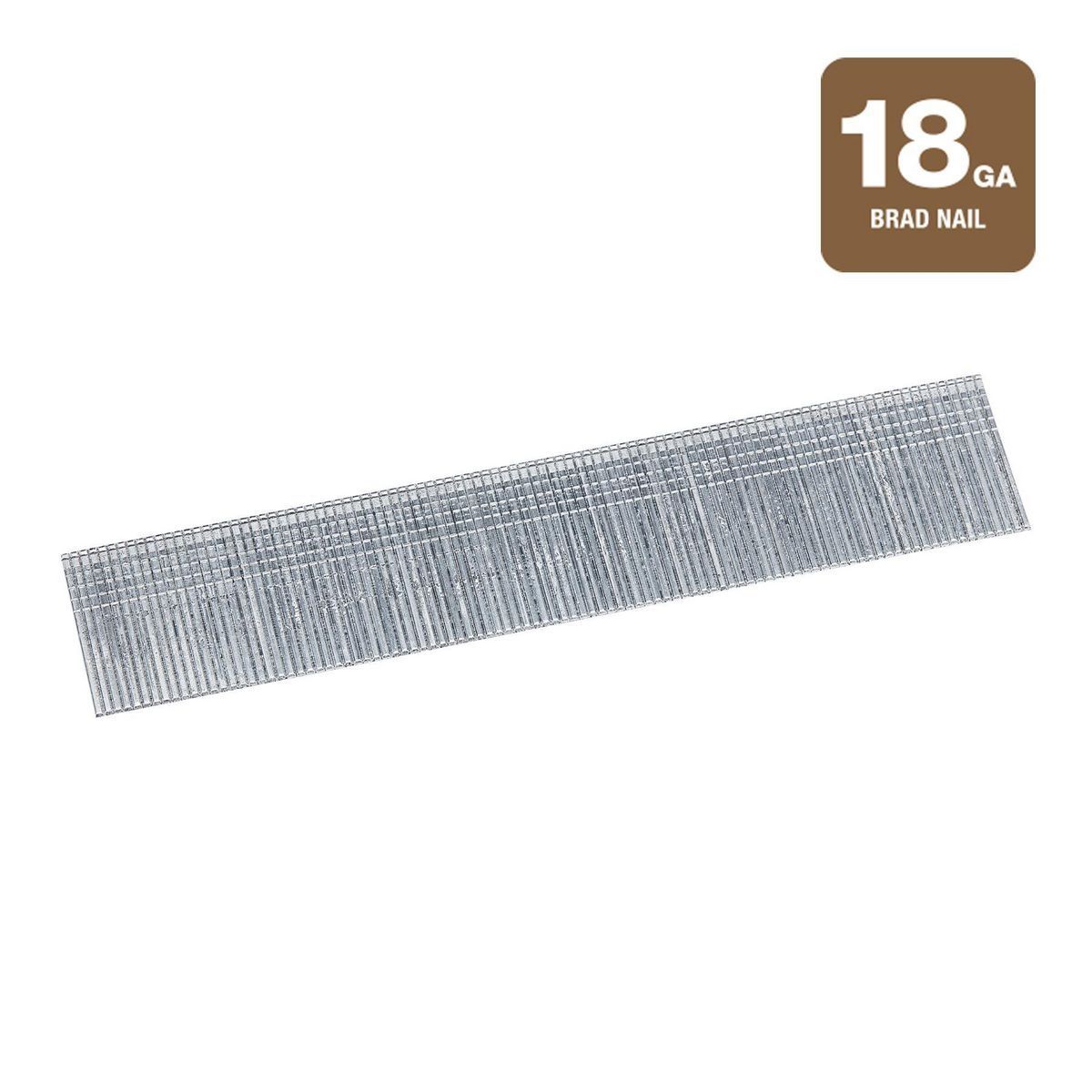 18 GA Galvanized Brad Nails, 5000-Piece R110