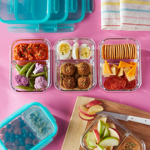 10-Pc Divided Glass Food Storage Containers Set H551890