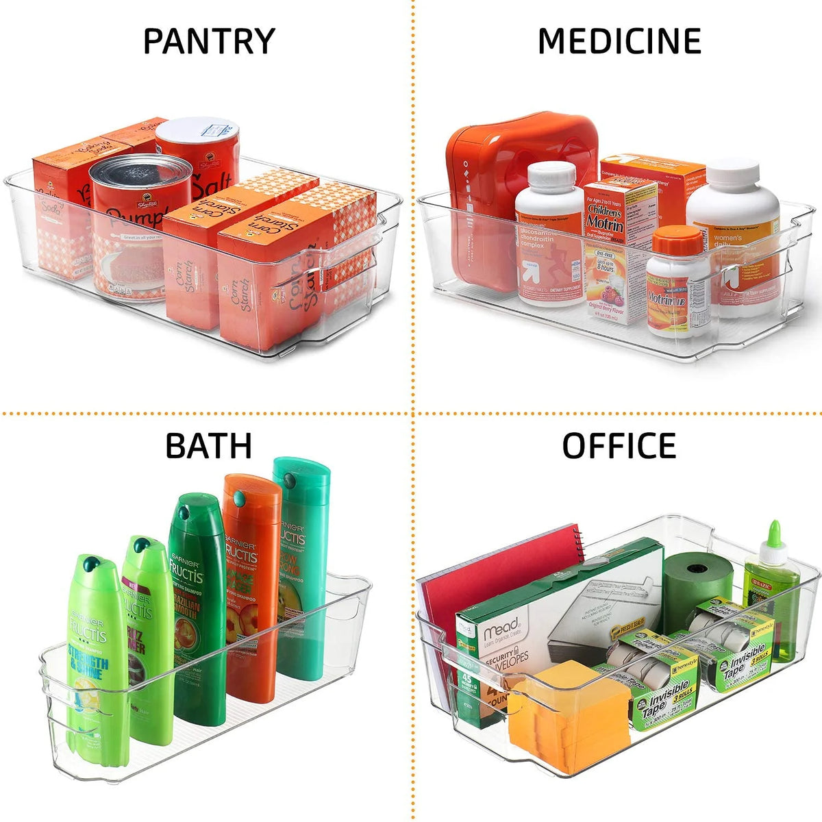 Stackable Fridge Storage Bins 9-Piece Set B9777