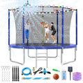 16FT Trampoline with Enclosure and Basketball Hoop W610