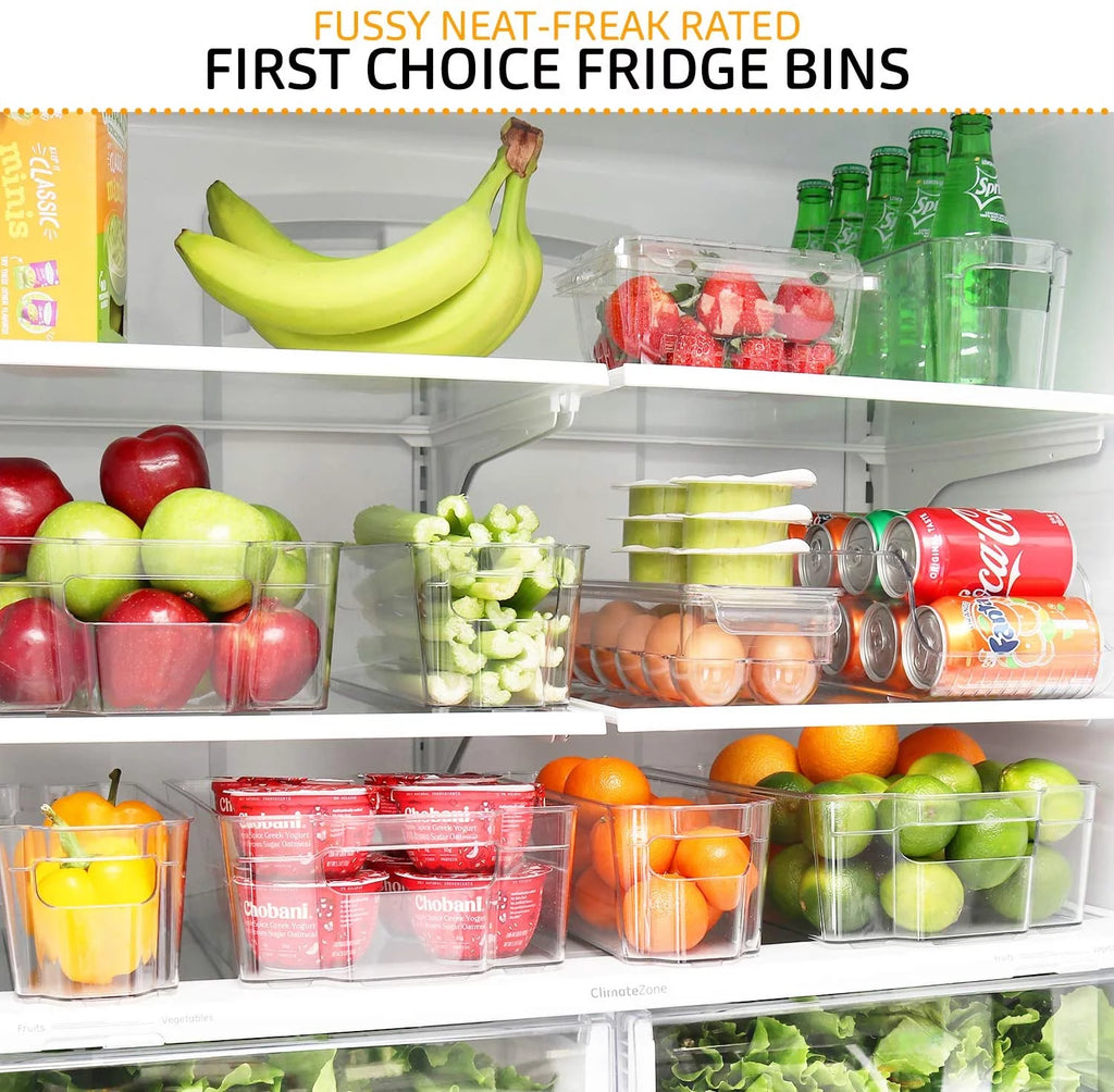 Stackable Fridge Storage Bins 9-Piece Set B9777