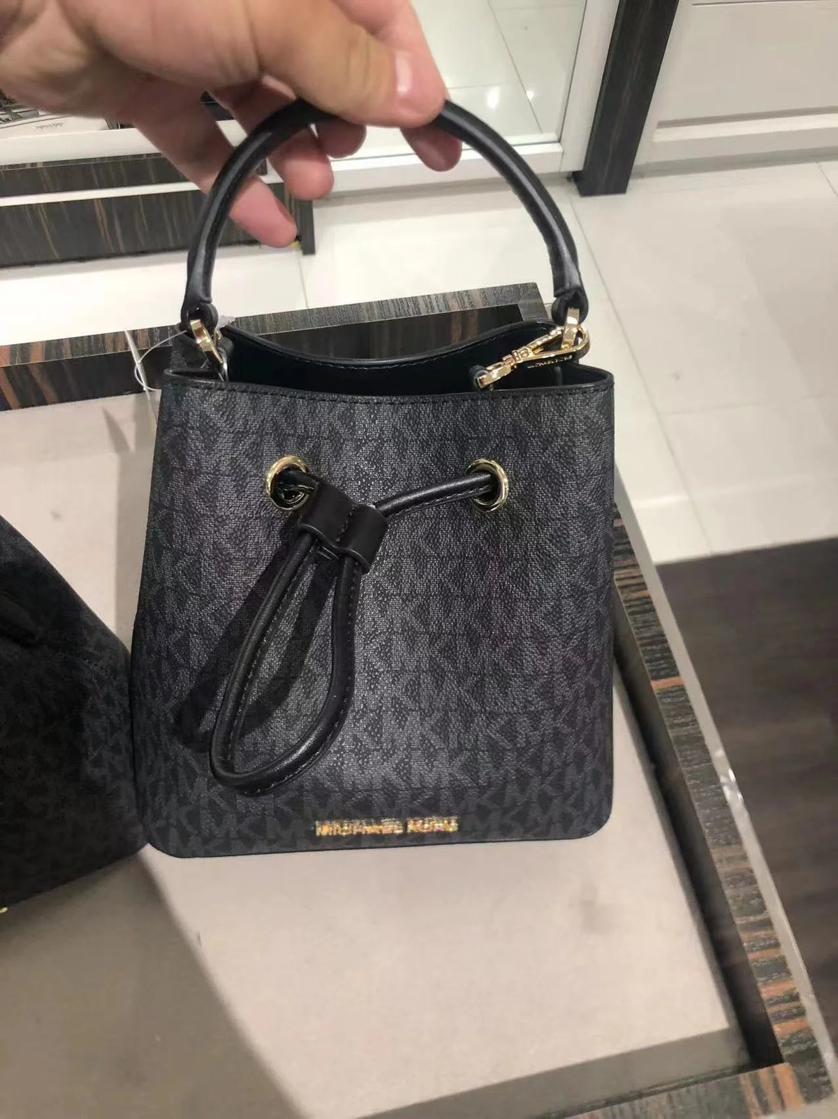 Black Small Logo Crossbody Bag F39089