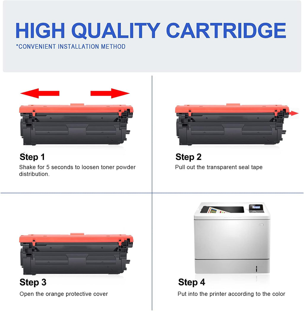 Compatible Toner Cartridges Replacement Black 3-Pack N622