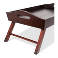 Wood Bed Tray with Folding Legs L769241