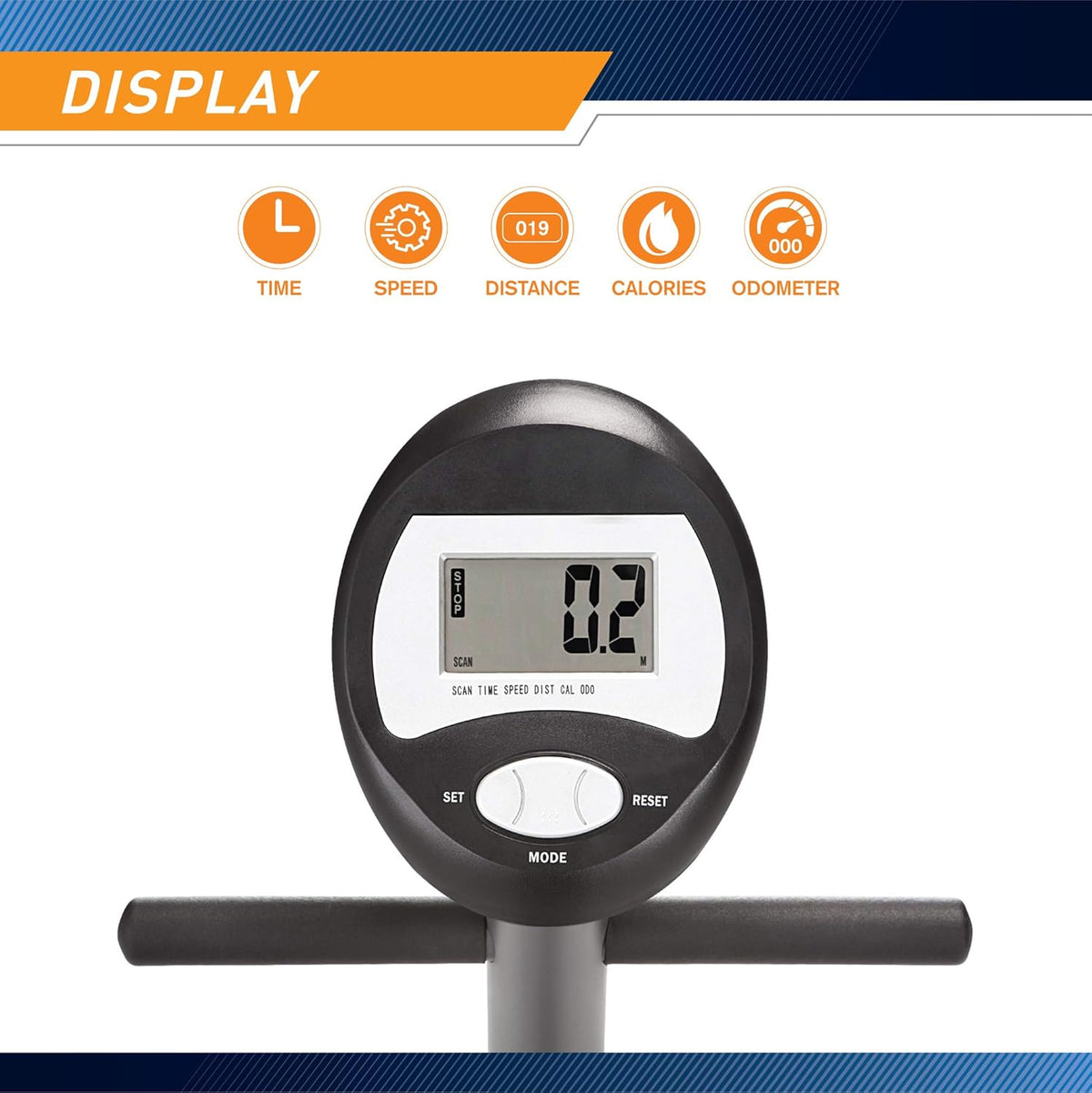 Recumbent Exercise Bike with Resistance K57257