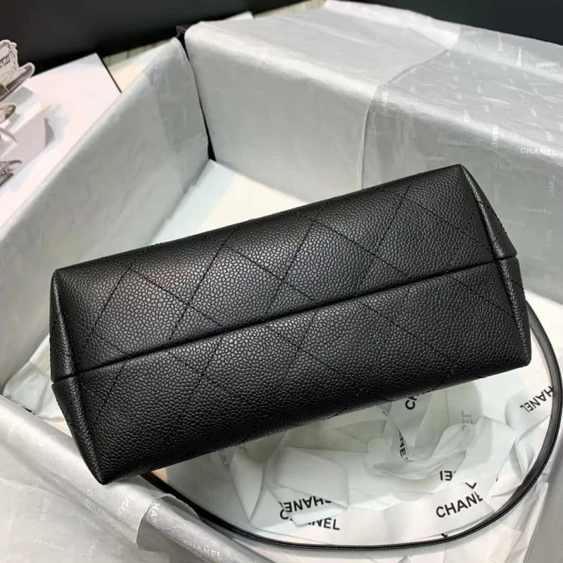Grained Calfskin Small Hobo Bag L928