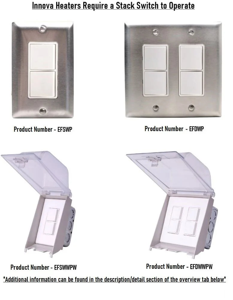 Outdoor Wall Mount Electric Infrared Heater Z9227