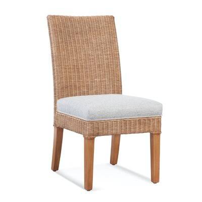 Green and Blue Stripe Side Chair P912146