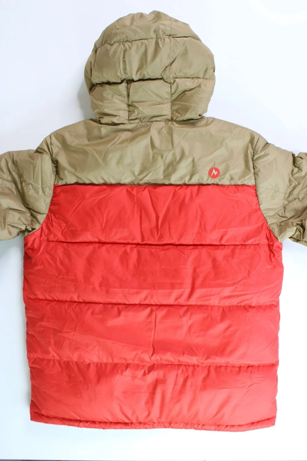 Men's Down Puffer Jacket XXL Shetland Tan Orange D28320