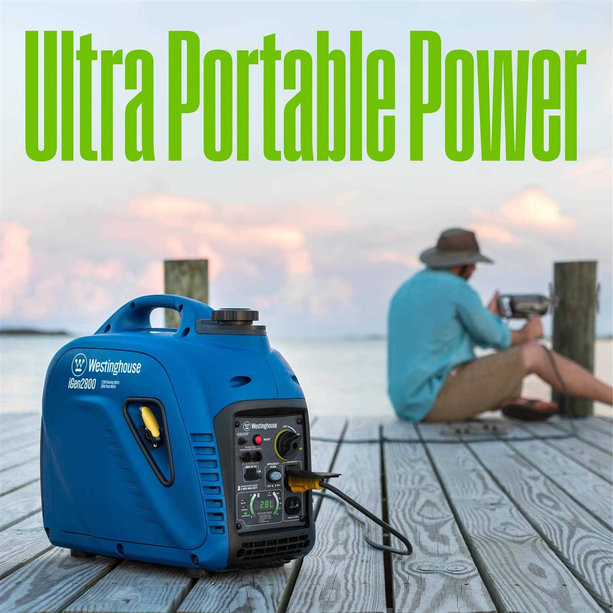 Portable Inverter Generator with CO Sensor O91344