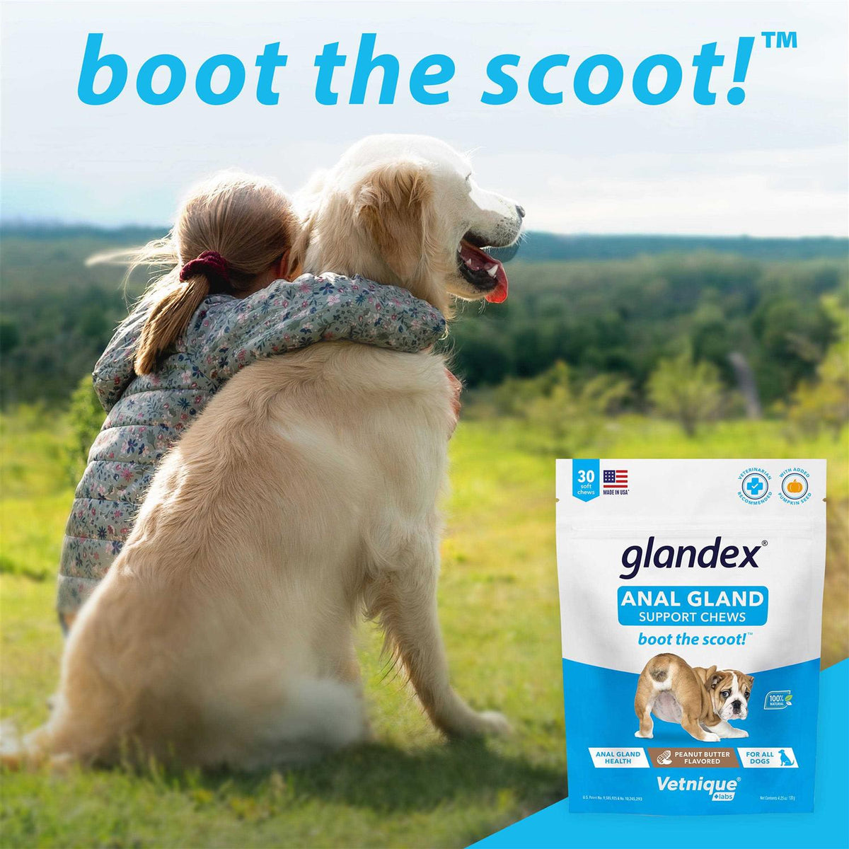 Anal Gland Soft Chews Supplement for Dogs U50488
