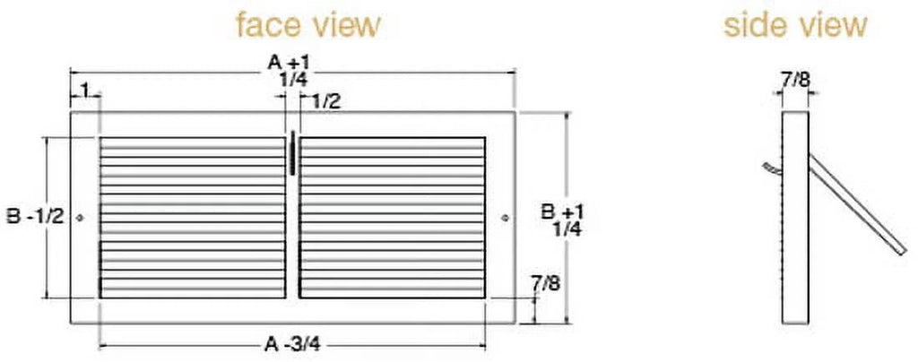 Imperial White Steel Rectangular Baseboard Register E2085