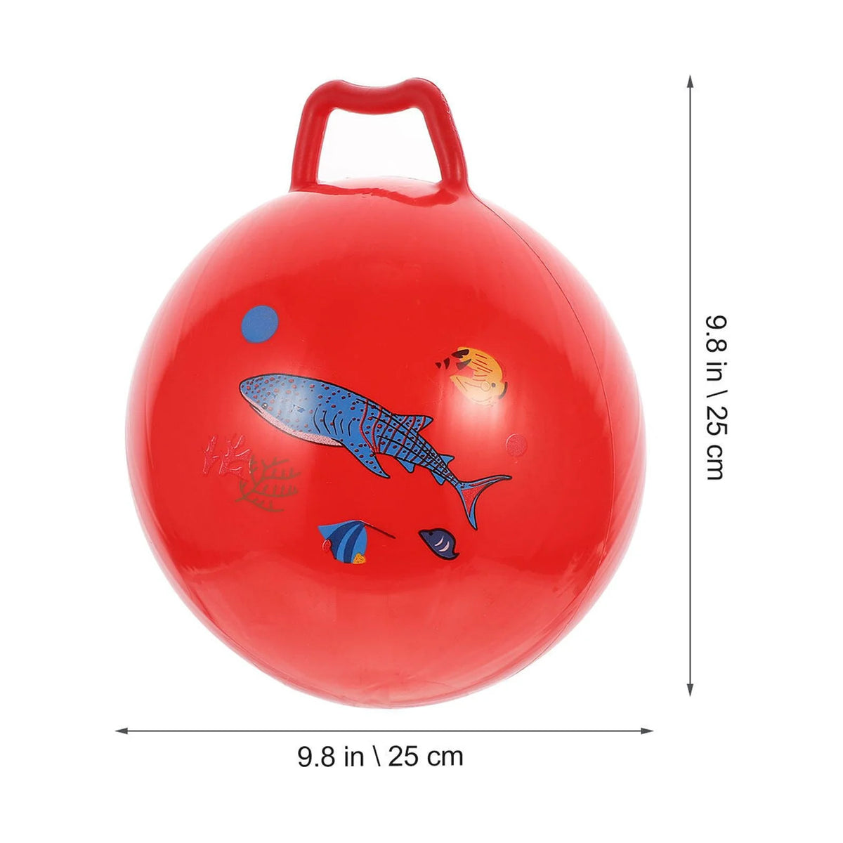 3Pcs Inflatable Hopper Balls with Handle P611