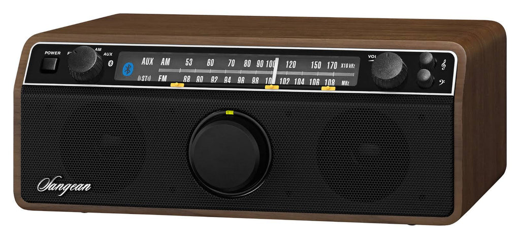 Analog Wooden Cabinet Receiver S646594