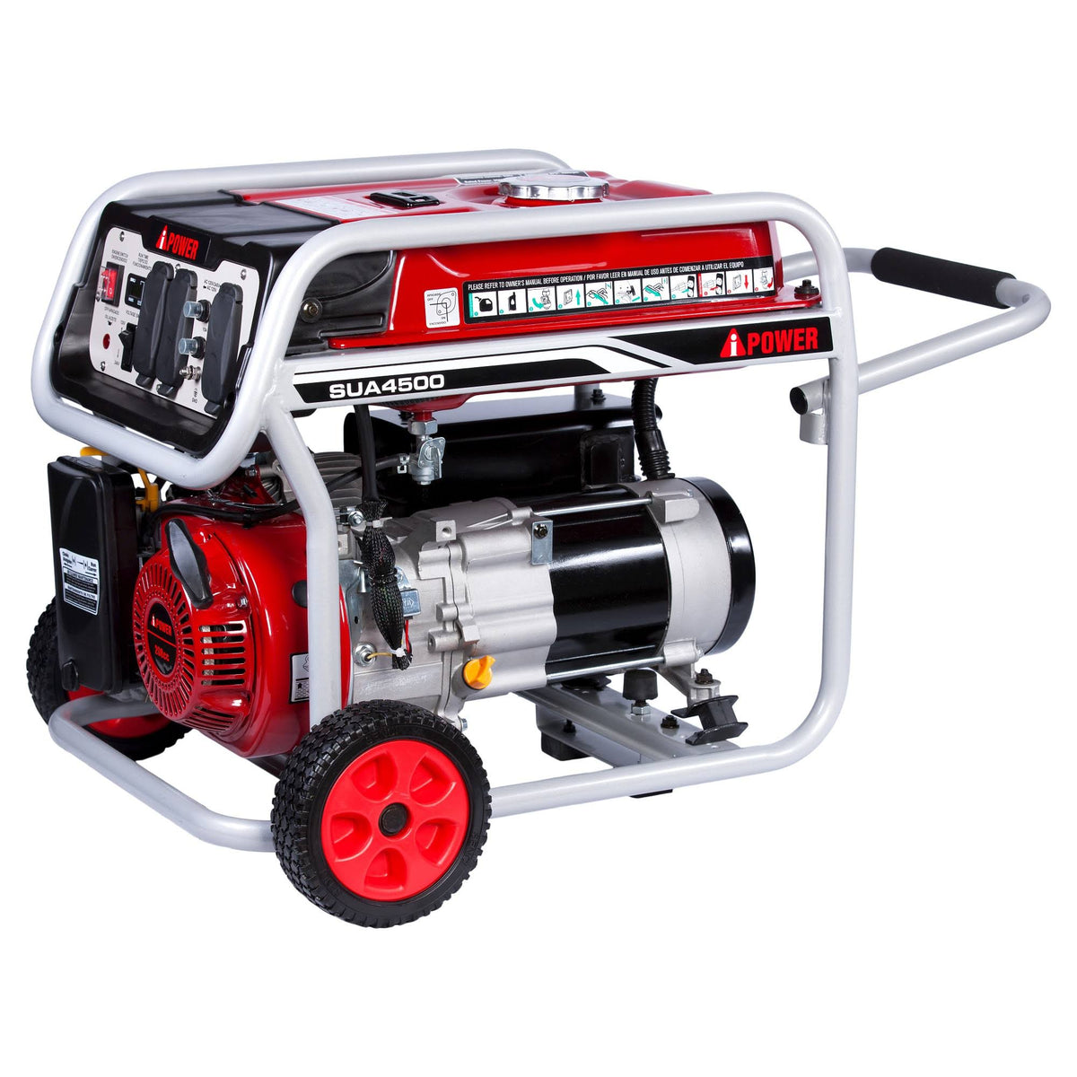 4000W Recoil Start Gasoline Portable Generator V52062