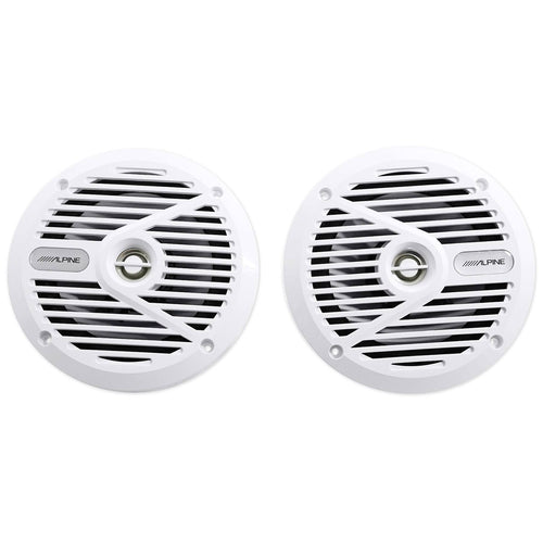 2-way Marine Speakers - Pair - White P4685
