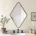 24x36 Inch Black Antique Wall Mirror L3527