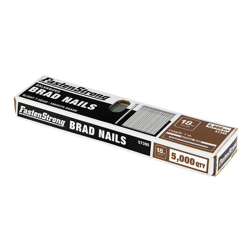 18 GA Galvanized Brad Nails, 5000-Piece R110
