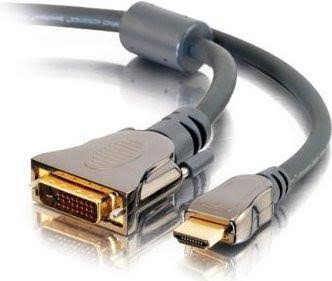 20m Gray HDMI to DVI-D Digital Video Cable Q1918