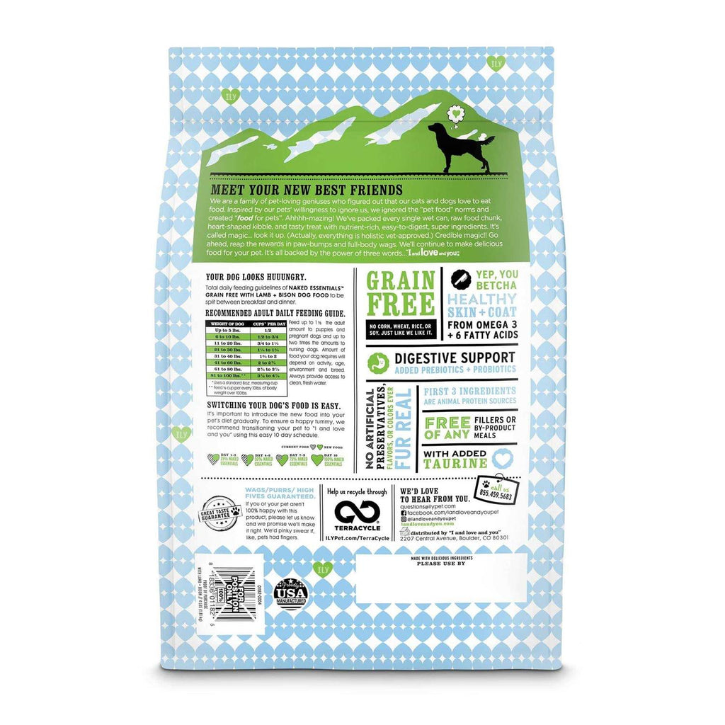 Dry Dog Food Lamb Bison P3759