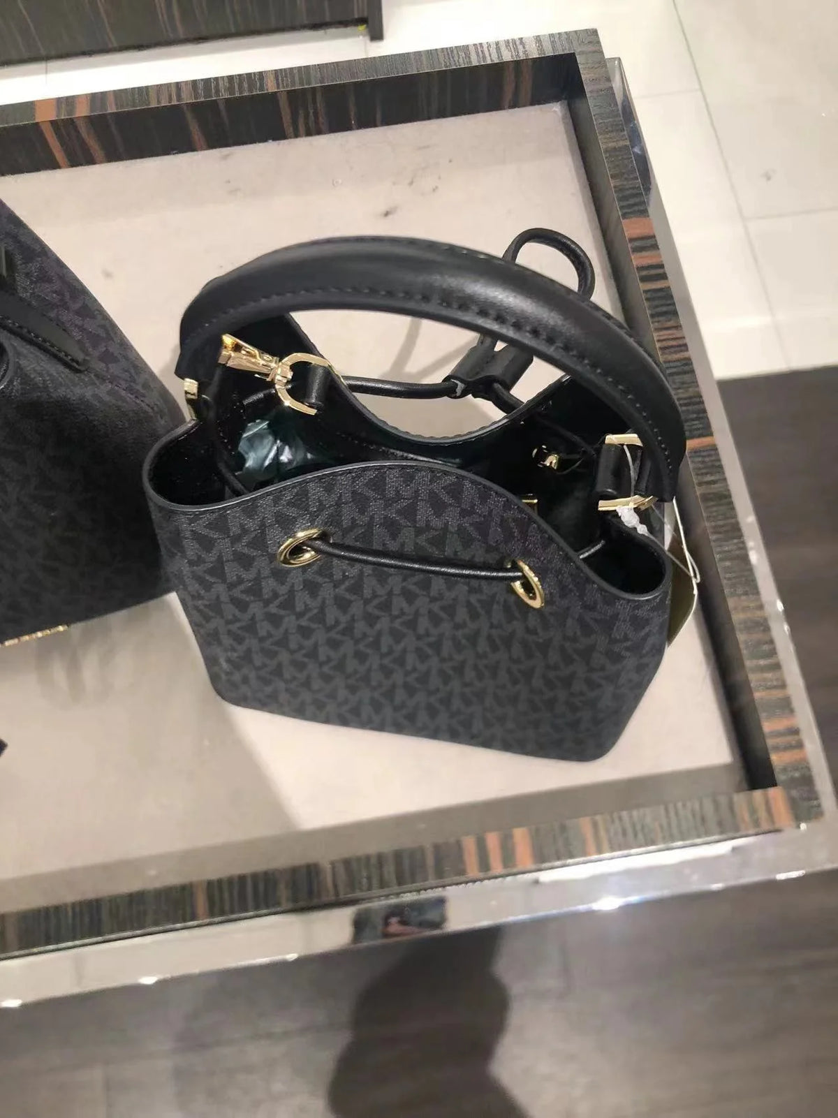 Black Small Logo Crossbody Bag F39089