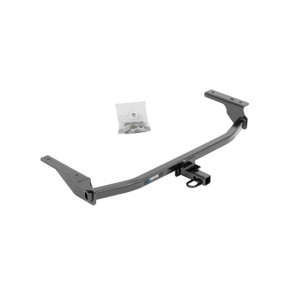 Class 1 Trailer Hitch, 1-1/4 Inch Square Receiver, Black M390