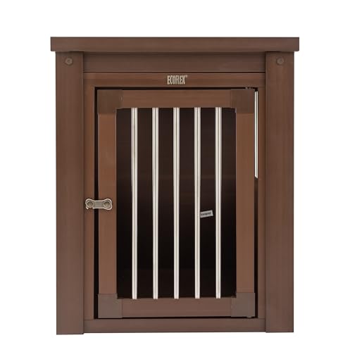 Espresso Pet Crate End Table M862