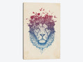 Canvas Wall Decor Prints Floral Lion R726881
