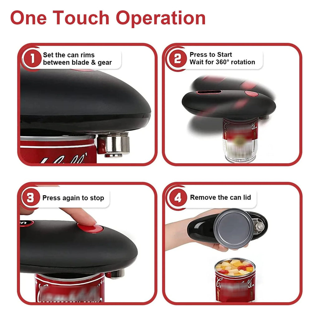 Automatic Electric Can Opener Stainless Steel V6054
