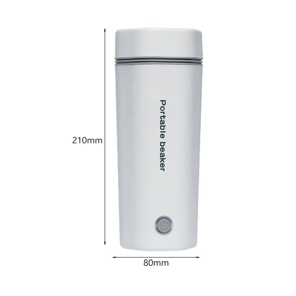 Car Heating Cup Electric Kettle 400ml White N103