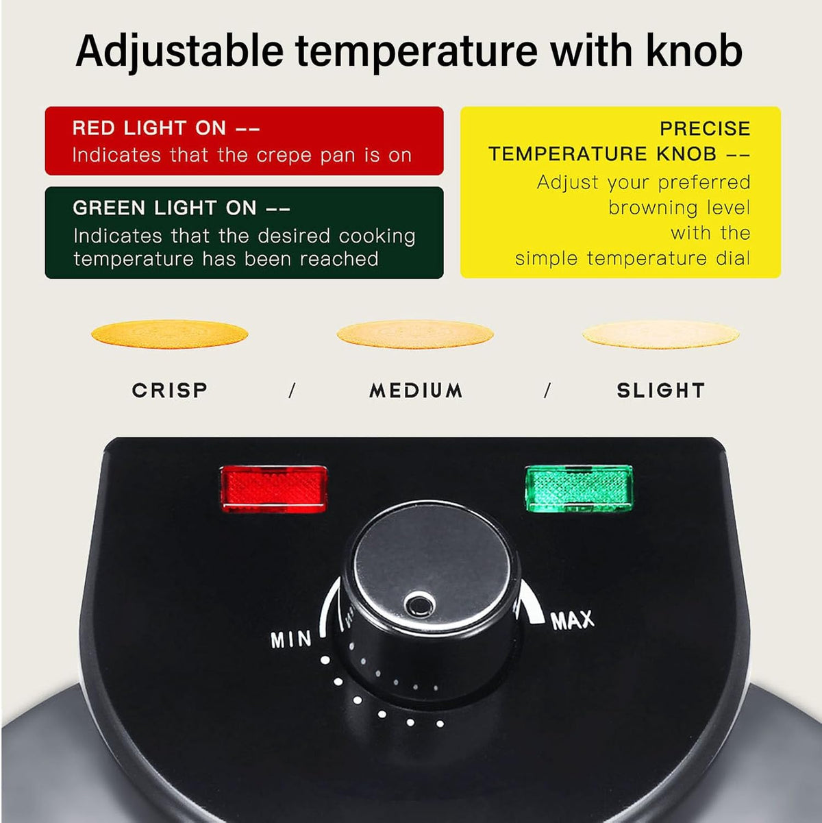 10 inch Non Stick Electric Tortilla Maker Q665539